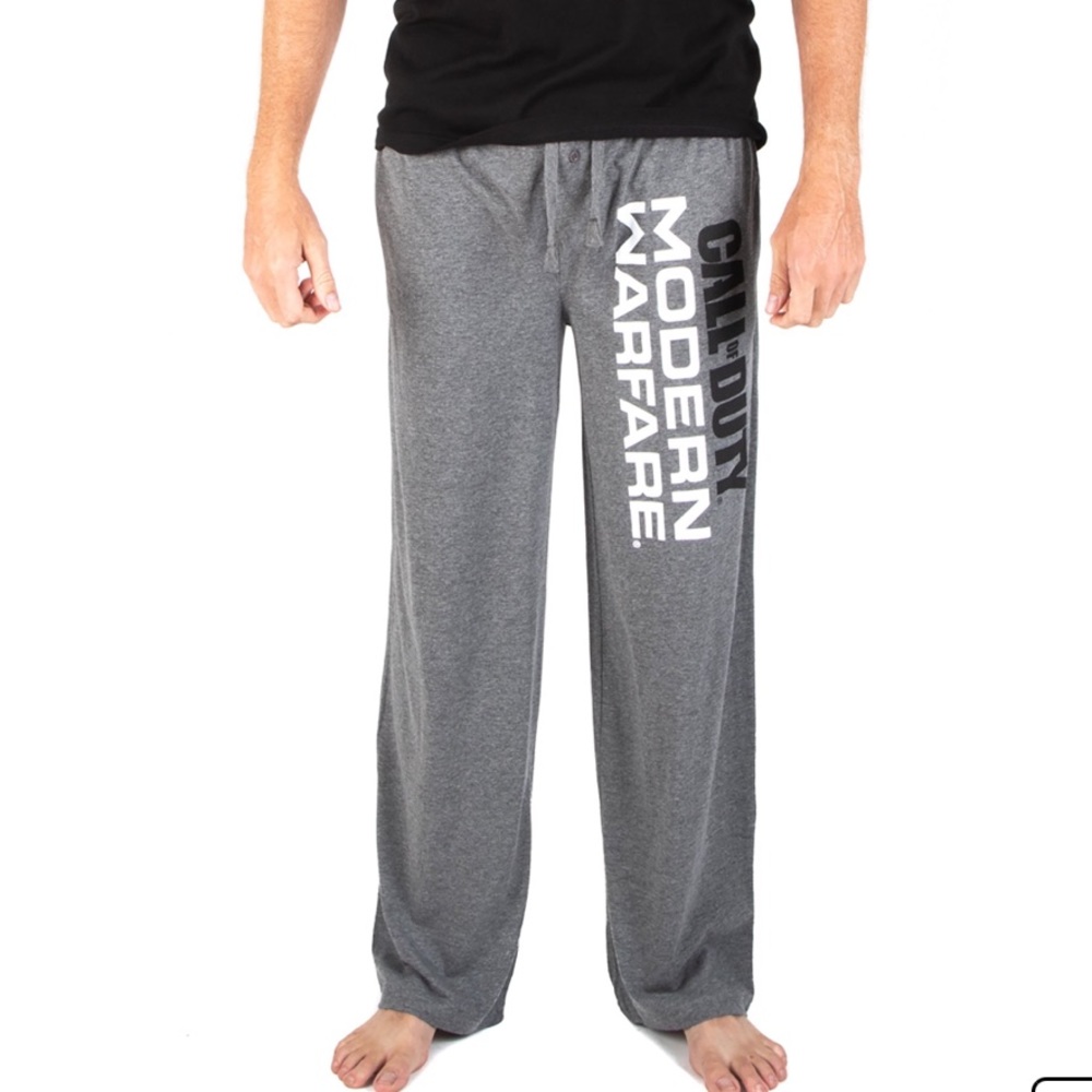 CALL OF DUTY MODERN WARFARE PAJAMA PANTS LOUNGE MENS XL & XXL…